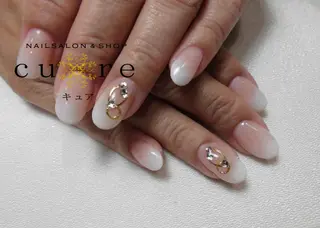 ミディアム ネイル ネイルサロン Cureのネイルデザイン