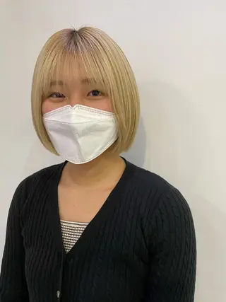ショート silo所属・silo MOKA 顔周りカット🦦のヘアスタイル