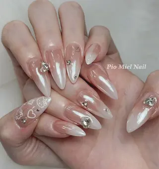 ネイル HANA 長さだしのネイルデザイン