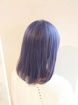 セミロング カラー iss所属・メンズ/パーマ特化 /波巻き/林洋平のヘアスタイル