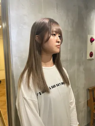 セミロング カラー suzu /フリーランス吉祥寺のヘアスタイル