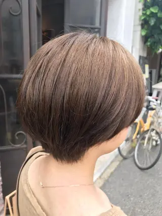 ショート カラー 髪質改善☀️ miho☀️のヘアスタイル