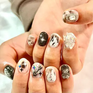 ネイル 韓国ネイル💠 Tomoのネイルデザイン