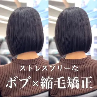 ショート 莉乃/縮毛矯正/髪質 改善/艶カラーのヘアスタイル