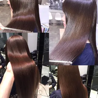 セミロング ロング カラー Re:ta KANZOのヘアスタイル