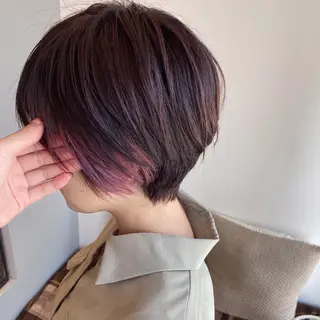 ショート 峯 志帆のヘアスタイル