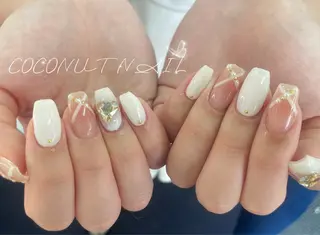 ネイル 神田 ココナッツのネイルデザイン