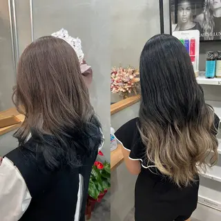 ロング 小顔カット/髪質改善 /  店長 河井雄貴のヘアスタイル