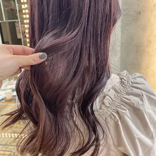ロング カラー wakana 【ブリーチカラー】のヘアスタイル