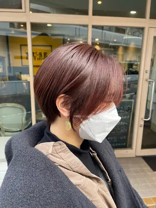 ショート ミューズ一社所属・せ らのヘアスタイル