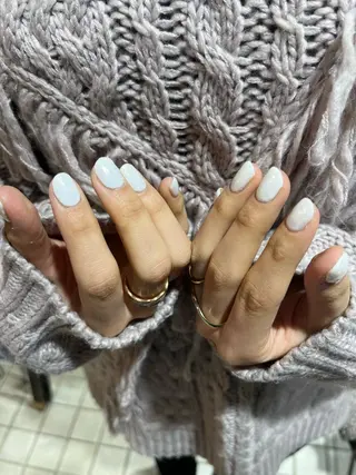 ネイル 💖デザインカラー/ タダ ハナカ💖のヘアスタイル