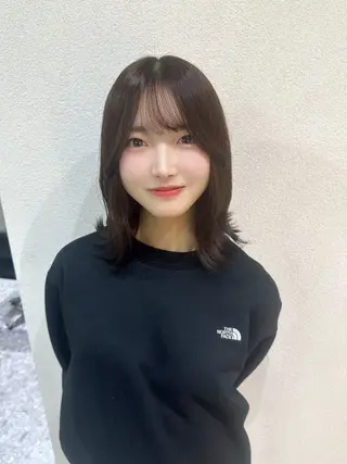 ミディアム カラー 🪞個室サロン/韓国 艶髪/keito🪞のヘアスタイル