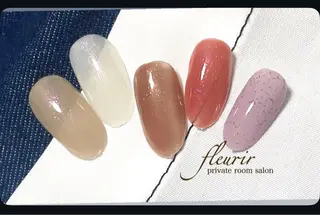 ネイル フルリール 【プライベートサロンのネイルデザイン