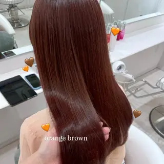 ロング カラー Parve Mix 森 美遥🇰🇷🩶のヘアスタイル