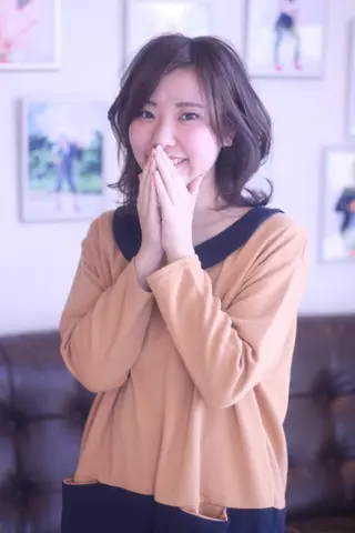 ミディアム カラー 髪の病院ルーミールーム所属・髪の病院  ルーミールームのヘアスタイル