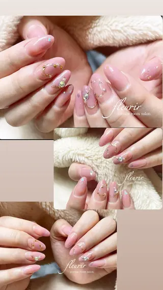 ネイル フルリール 【プライベートサロンのネイルデザイン