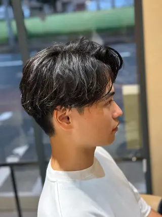 ショート メンズ 鹿児島 TSUBASAのヘアスタイル