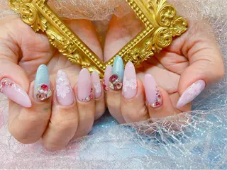 ネイル 長さだし専門店 M2　rikaのネイルデザイン