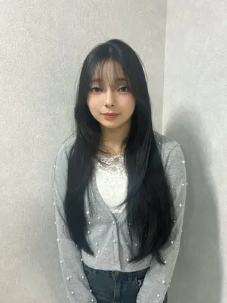 ロング 髪質改善大阪/ 酸性縮毛矯正/ゆうとのヘアスタイル