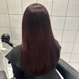 ロング カラー 表参道/透明感カラー /暗髪/ジュキヤのヘアスタイル