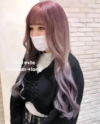 ロング HAUS 片山みほのヘアスタイル