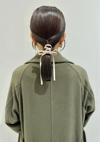 ミディアム ヘアアレンジ ヘアアレンジ支持率 No.1🥇RIKOのヘアスタイル