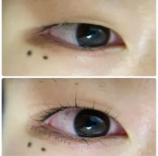 マツエク・マツパ Plume micoのマツエク・マツパデザイン