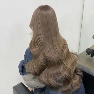 ロング 川元 春奈のヘアスタイル