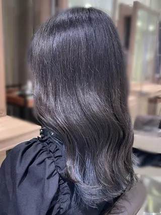 ミディアム 艶カラー みゆう🎀のヘアスタイル