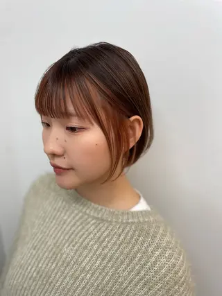 ショート 【白髪ぼかし】 愛甲竜佑のヘアスタイル