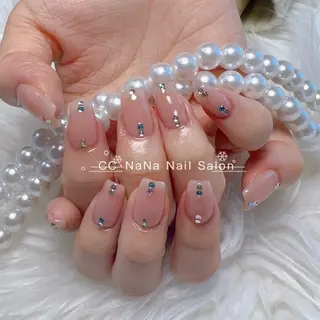 ネイル 💎CC・NaNa 韓国風ネイル🌙Cのネイルデザイン