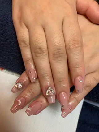 ネイル rukianail 新里のネイルデザイン