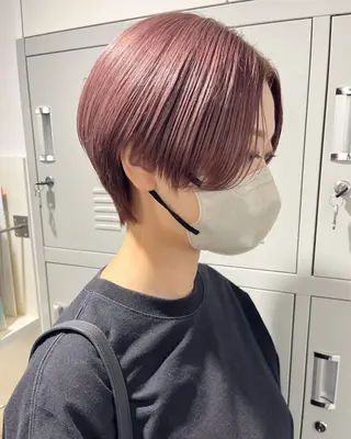 ショート WARP/縮毛矯正 山野辺のヘアスタイル