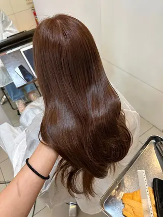 ロング 阪田 真奈未のヘアスタイル