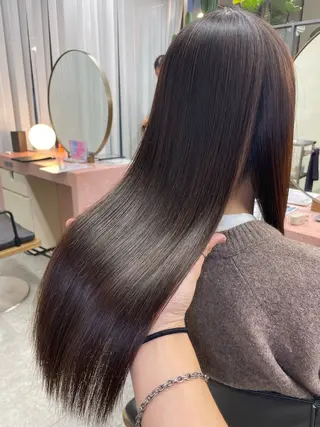 ロング 江上拓郎/ショート /酸性ストレートのヘアスタイル