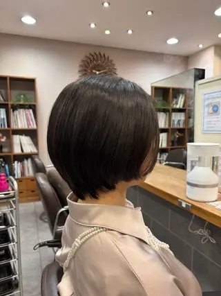 ショート 増田 枝里子のヘアスタイル