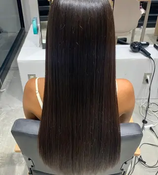 セミロング ボブ/美髪矯正 /佐藤　奈巳のヘアスタイル