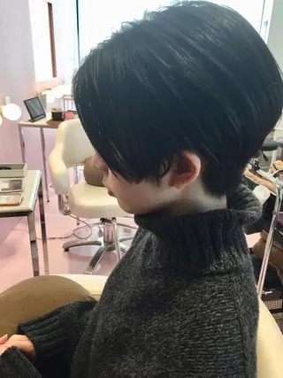 ショート 所渉/韓国レイヤー /ウルフカットのヘアスタイル