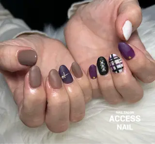 ネイル access nailのネイルデザイン