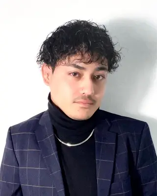 ショート パーマ メンズ 柏メンズカットパーマ NO.1タイチのヘアスタイル