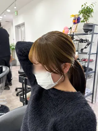 ロング カラー limitみづき🌙 レイヤーカットのヘアスタイル