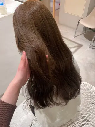 ロング カラー riri 🎀ナチュラル/縮毛のヘアスタイル