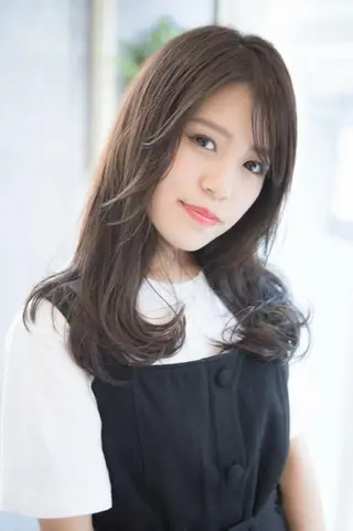 セミロング カラー 🌟艶髪カラー 🌟サイトウのヘアスタイル