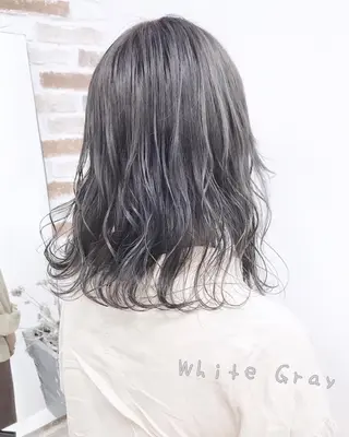 ミディアム 韓国ヘア&透けカラー keita🇰🇷のヘアスタイル