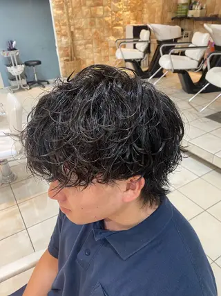 パーマ メンズ メンズ😎モテヘア ♠️しおり♠️のヘアスタイル