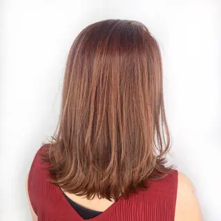 ミディアム カラー ショート/ボブ🌿 大野ちかのヘアスタイル