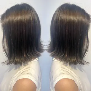 ミディアム カラー ♡美髪•艶髪♡砂川 なつきのヘアスタイル