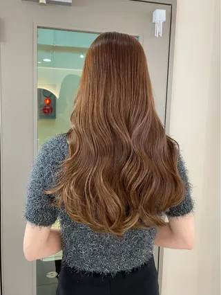 ロング カラー 横浜/レイヤーカット /韓国ヘア/佐藤記正のヘアスタイル