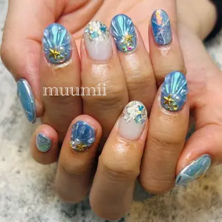 ネイル ネイルサロンmuumii所属・東十条muumii ネイルまつ毛のネイルデザイン