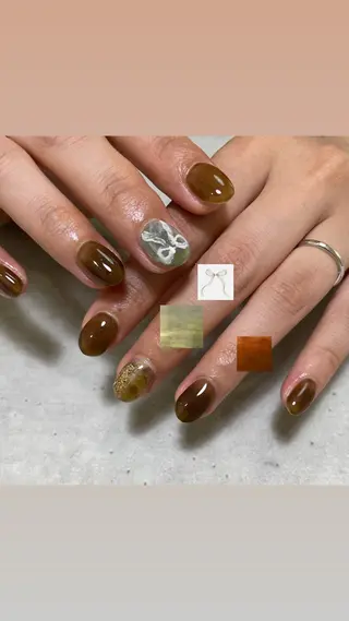 ネイル RooM tani /個性派ニュアンスのネイルデザイン
